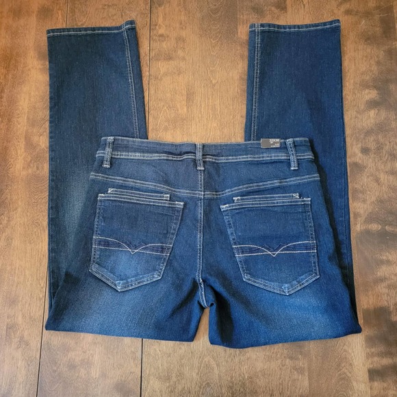 New BLUE POST Slim Stretch Jeans Blue NWT 32 x 30 - Picture 1 of 16